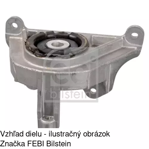 Silentblok motora FI-EM008 /POLCAR/ - obr. 2