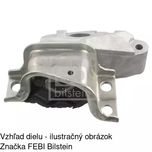 Silentblok motora FI-EM020 /POLCAR/ - obr. 3