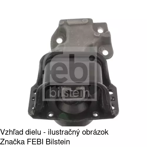 Silentblok motora PE-EM015 /POLCAR/