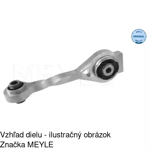 Silentblok motora RE-EM025 /POLCAR/ - obr. 3