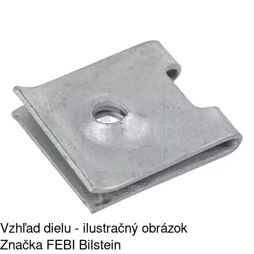 Montážny plech POLCAR RX16307