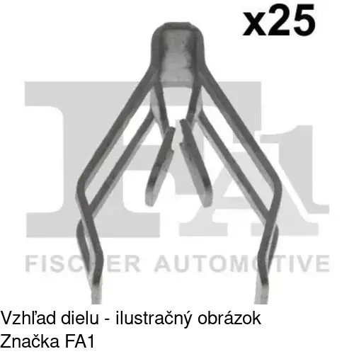 Montážna zásuvka RXC60589 /POLCAR/ - obr. 1