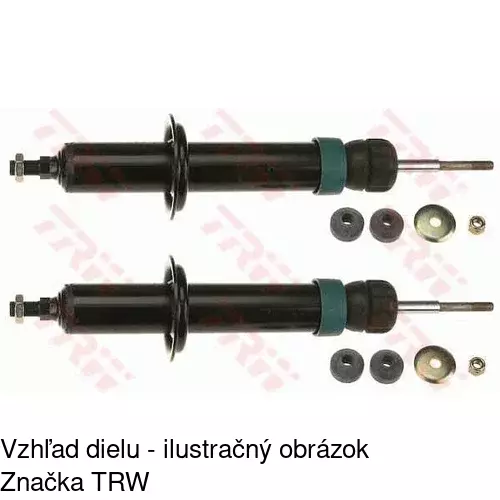 Plynový tlmič S011600G /POLCAR/ - obr. 2