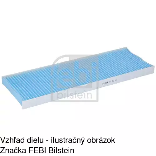 Kabínový filter s uhlíkom POLCAR S11-1019