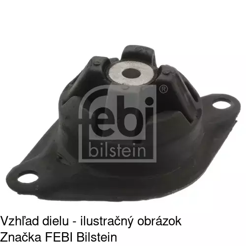 Silentblok motora POLCAR S2213004