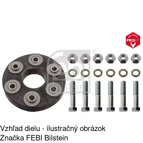 Silentblok POLCAR S2250902