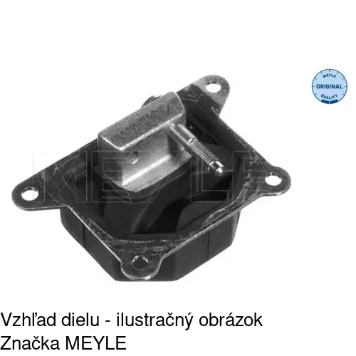 Silentblok motora S2255009 /POLCAR/ - obr. 1