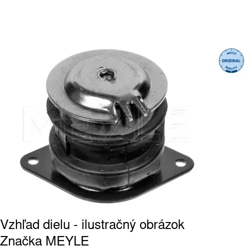 Silentblok motora S2295008 /POLCAR/ - obr. 1