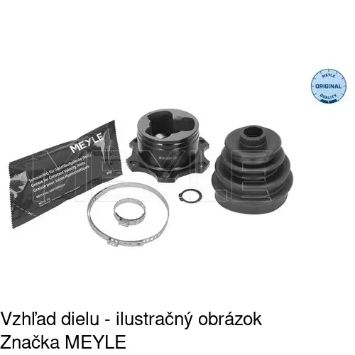 Vnútorný kĺb S40-2005 /POLCAR/ - obr. 2
