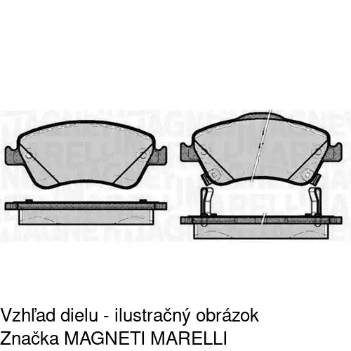 Brzdové dosky S70-0313 /POLCAR/ - obr. 5