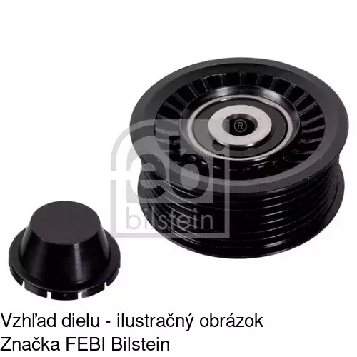 Brzdové dosky S70-0386 /POLCAR/ - obr. 2