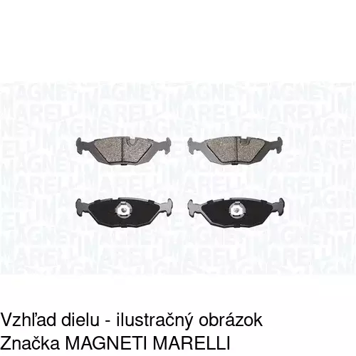 Brzdové dosky S70-1370 /POLCAR/ - obr. 4