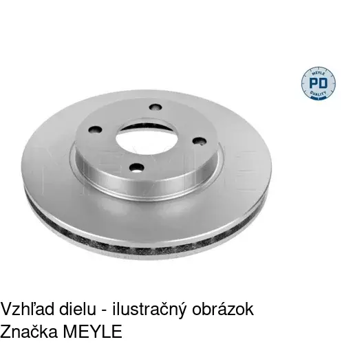 Brzdový kotúč S71-0007 /POLCAR/ - obr. 4