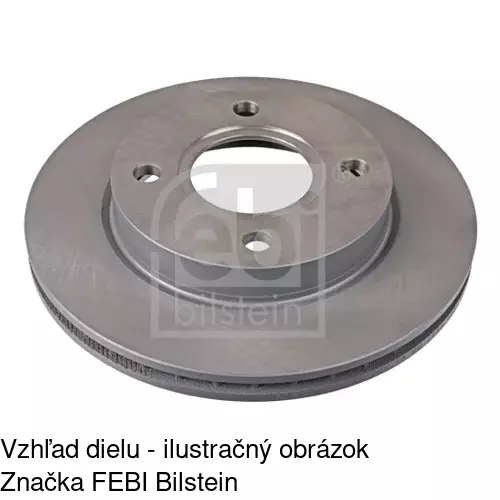 Brzdový kotúč S71-0010 /POLCAR/ - obr. 3