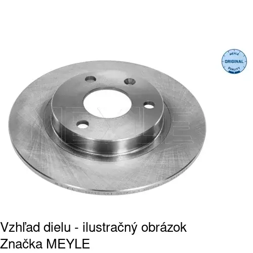 Brzdový kotúč S71-0022 /POLCAR/ - obr. 4