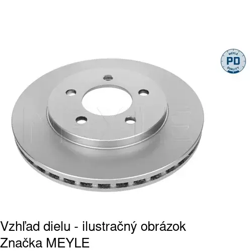 Brzdový kotúč S71-0083 /POLCAR/ - obr. 5