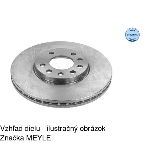 Brzdový kotúč S71-1174 /POLCAR/ - obr. 4