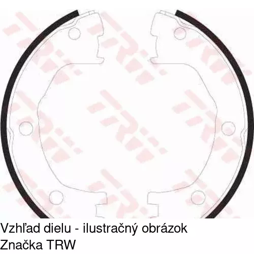 Brzdové čeľuste S72-1068 /POLCAR/ - obr. 4