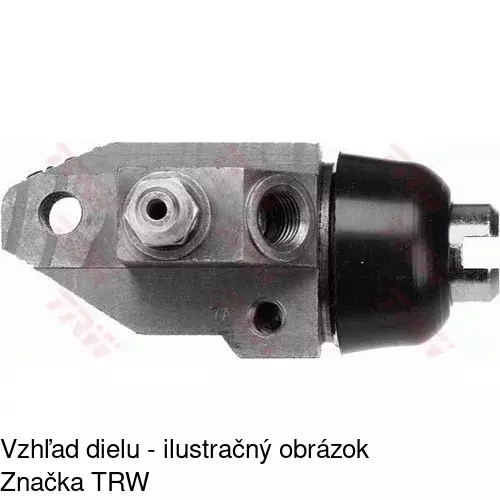 Brzdový valček S74-0004 /POLCAR/ - obr. 1