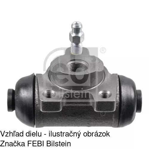Brzdový valček POLCAR S74-0006
