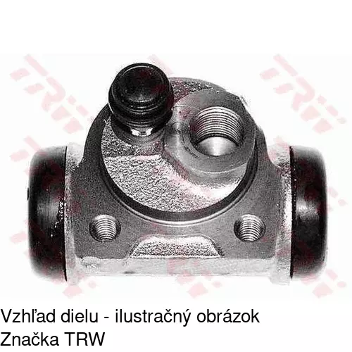 Brzdový valček S74-0022 /POLCAR/ - obr. 4