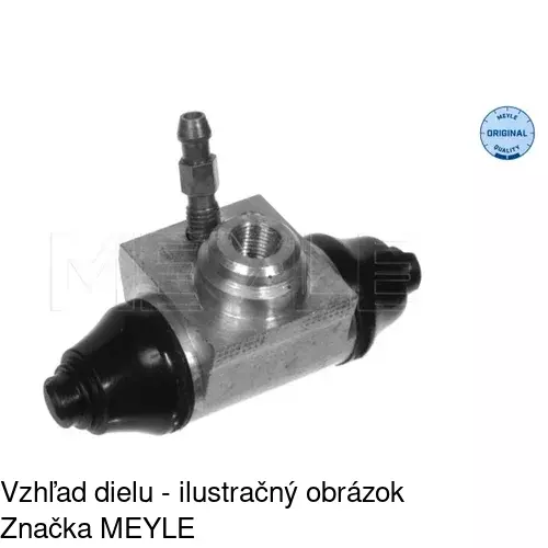 Brzdový valček S74-0024 /POLCAR/ - obr. 1