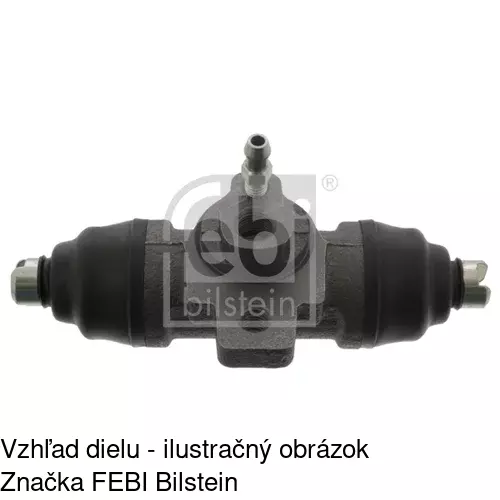 Brzdový valček S74-0035 /POLCAR/ - obr. 2