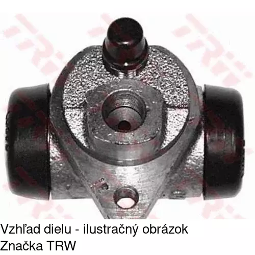 Brzdový valček S74-0041 /POLCAR/ - obr. 2