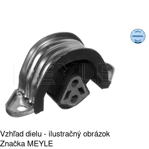 Silentblok motora SC-53 /POLCAR/ - obr. 1