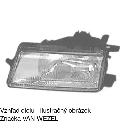Hlavný reflektor Z555510-E /POLCAR/