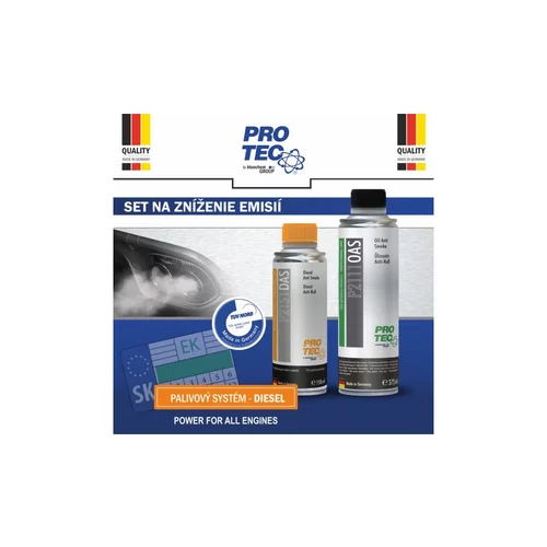 Pro-tec set na zníženie emisií diesel