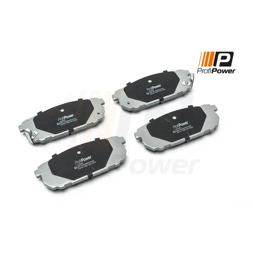 Sada brzdových platničiek kotúčovej brzdy ProfiPower 1B2096