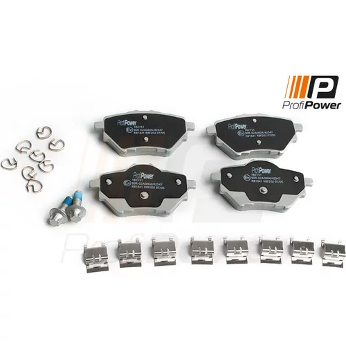 Sada brzdových platničiek kotúčovej brzdy ProfiPower 1B2151