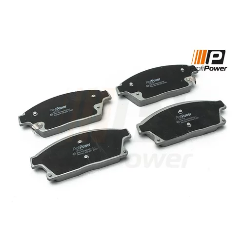 Sada brzdových platničiek kotúčovej brzdy ProfiPower 1B1158