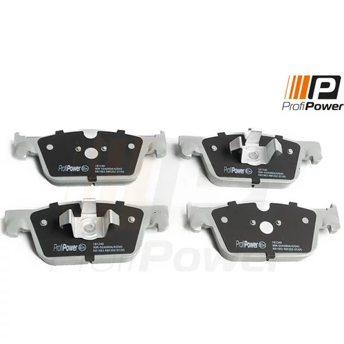 Sada brzdových platničiek kotúčovej brzdy ProfiPower 1B1240