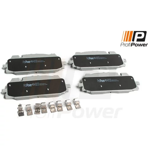 Sada brzdových platničiek kotúčovej brzdy ProfiPower 1B1263