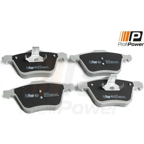 Sada brzdových platničiek kotúčovej brzdy ProfiPower 1B1250