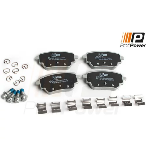 Sada brzdových platničiek kotúčovej brzdy ProfiPower 1B2175