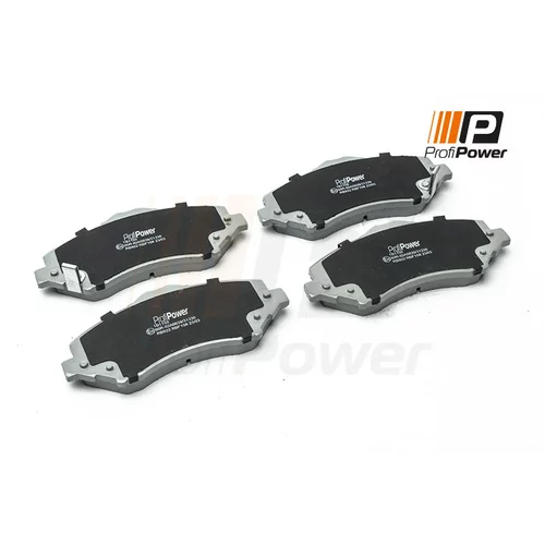 Sada brzdových platničiek kotúčovej brzdy ProfiPower 1B1150