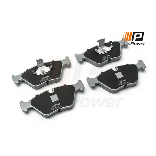Sada brzdových platničiek kotúčovej brzdy ProfiPower 1B1114