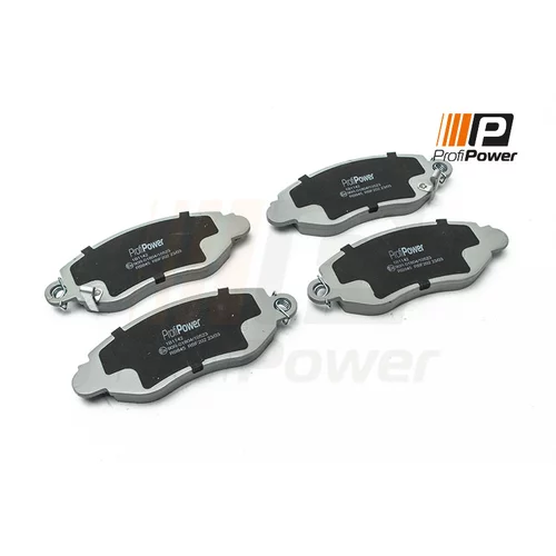 Sada brzdových platničiek kotúčovej brzdy ProfiPower 1B1142