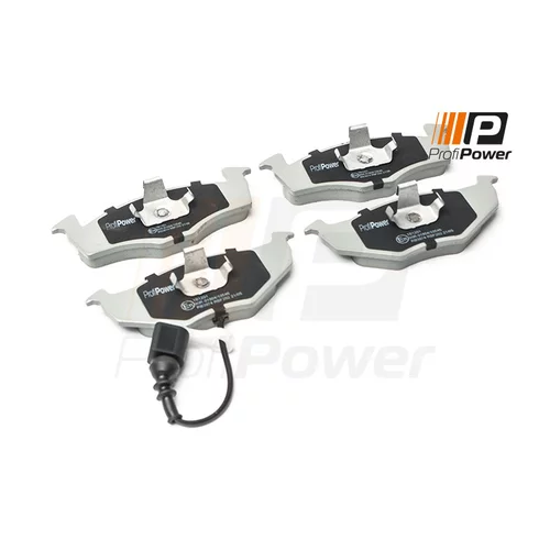 Sada brzdových platničiek kotúčovej brzdy ProfiPower 1B1201