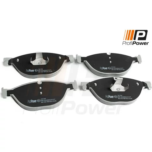 Sada brzdových platničiek kotúčovej brzdy ProfiPower 1B1256