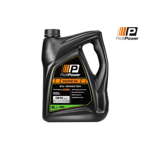 Motorový olej ProfiPower 5W40 PP A3B4 4
