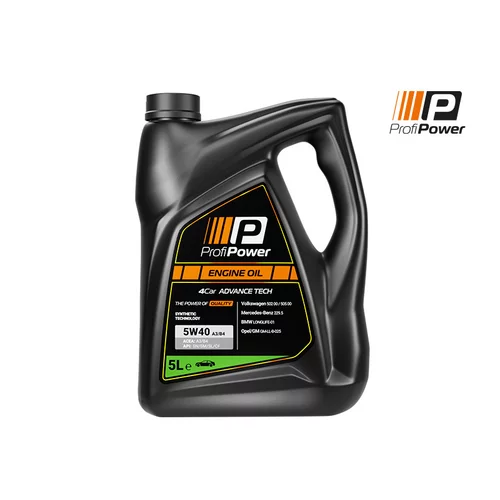 Motorový olej ProfiPower 5W40 PP A3B4 5