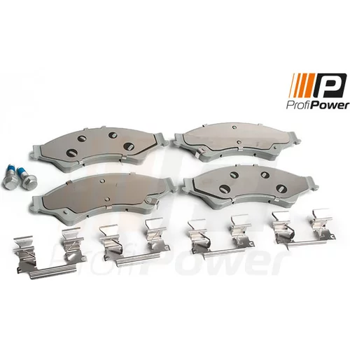 Sada brzdových platničiek kotúčovej brzdy ProfiPower 1B1270