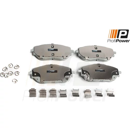 Sada brzdových platničiek kotúčovej brzdy ProfiPower 1B1247