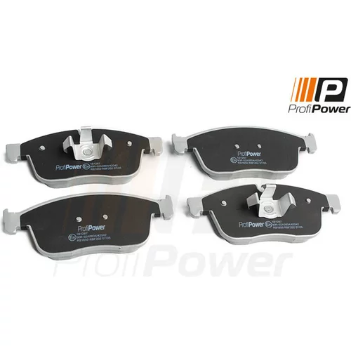 Sada brzdových platničiek kotúčovej brzdy ProfiPower 1B1287