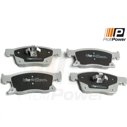 Sada brzdových platničiek kotúčovej brzdy ProfiPower 1B1289