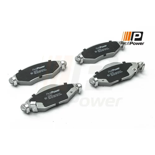 Sada brzdových platničiek kotúčovej brzdy ProfiPower 1B1091